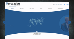 Desktop Screenshot of korsgaden.com