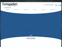 Tablet Screenshot of korsgaden.com